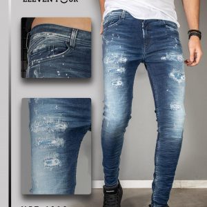 ג'ינס סקיני ELEVEN FOUR דגם NET 4010