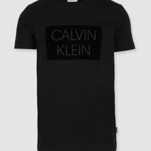 חולצה קצרה BOX LOGO SLIM T-SHIRT CK