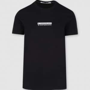 חולצה קצרה MIRROR LOGO SLIM FIT TEE T-SHIRT CK