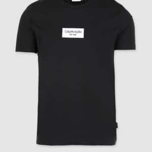 חולצה קצרה CHEST BOX LOGO SLIM T-SHIRT CK