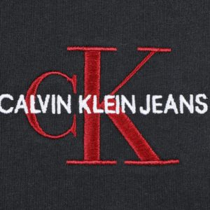 חולצה קצרה ICONIC SMALL MONOGRAM TEE T-SHIRT CK