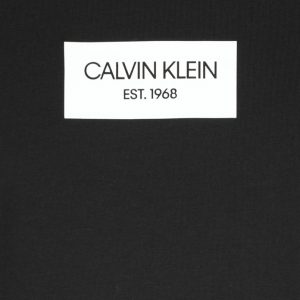 חולצה קצרה CHEST BOX LOGO SLIM T-SHIRT CK