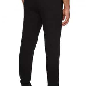 מכנסי ג'וג בצבע שחור  מכותנה אורגנית  COMFORT LOGO SWEATPANS Calvin Klein