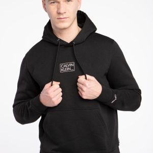 קפוצ'ון קלוין קליין ORGANIC COTTON LOGO HOODIE