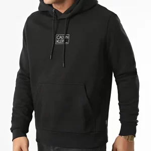 קפוצ'ון קלוין קליין ORGANIC COTTON LOGO HOODIE