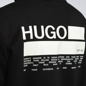 קפוצ'ון סווטשרט הוגו HUGO Sweatshirt Hoodie שחור