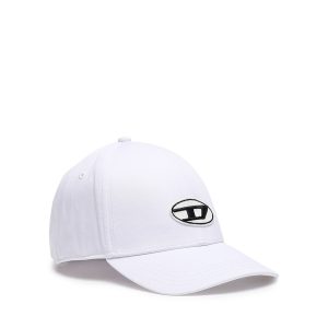 דיזל כובע מצחיה לבן  לוגו בחזית DIESEL CAP