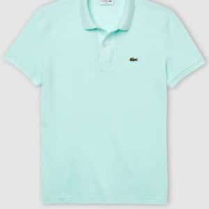LACOSTE Slim Fit Polo Shirt in White