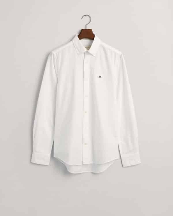 חולצה מכופתרת גאנט Slim Fit Oxford Shirt - Image 3