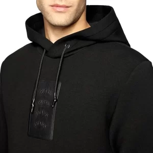 קפוצ'ון בוס איכותי מנוכרומטי BOSS Hoodie | שחור
