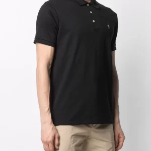 חולצת פולו ראלף לורן Black Slim Fit Soft Touch Polo Shirt