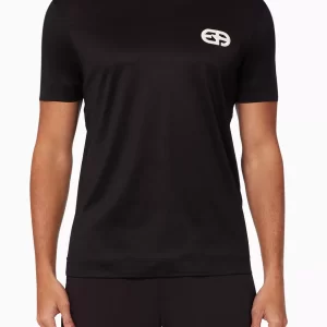 טי אמפוריו ארמני ליקרה שחורה EMPORIO ARMANI T-SHIRT