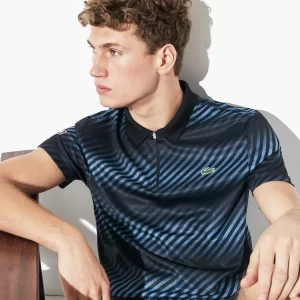 חולצת פולו Lacoste Sport לגברים – צווארון רוכסן