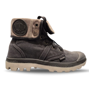 Pallabrouse Baggy נעלי פלדיום לנשים ונוער בצבע אפור שחור