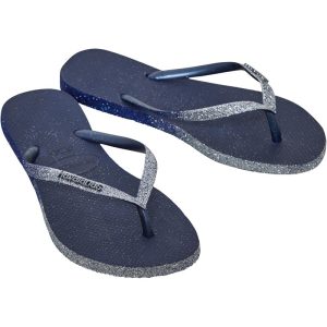 כפכף הויאנס נצנצים כחול HAVAIANAS Slim Sparkle II