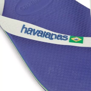 כפכפי הוויאנס גברים - ברזיל לוגו | כחול