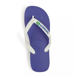 כפכפי הוויאנס גברים - ברזיל לוגו | כחול