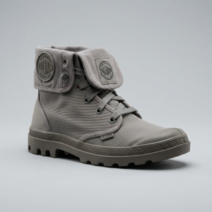 Palladium MONO CHROME BAGGY - נעלי פלדיום לנשים ונוער בצבע אפור