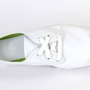 Palladium Pampa Oxford lp Women's White - נעלי פלדיום נמוכות לנשים בצבע לבן