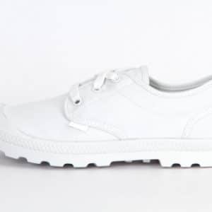Palladium Pampa Oxford lp Women's White - נעלי פלדיום נמוכות לנשים בצבע לבן