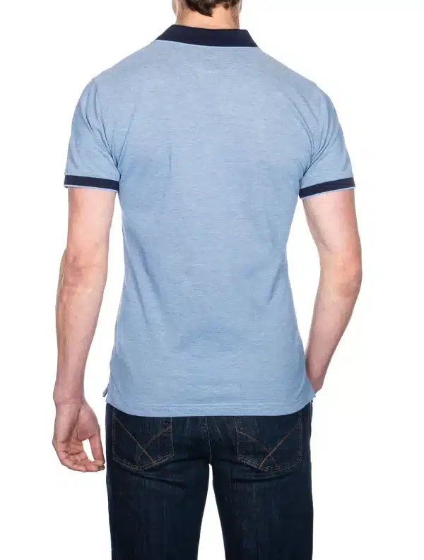 GANT Polo shirt Oxford - Powder Blue - חולצת פולו גאנט בצבע תכלת - Image 3