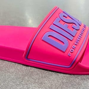 Slippers Diesel Pink - כפכפי דיזל בצבע וורוד לנשים