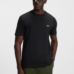 טישרט HUGO BOSS גברים | שחור