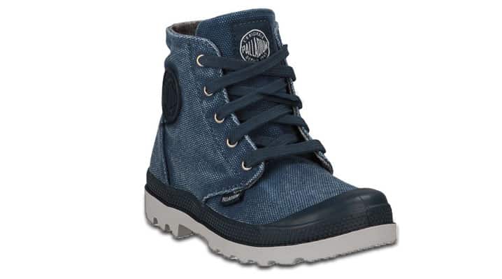 Palladium Kids Pampa Zipper נעלי פלדיום ילדים עם זיפר בצבע כחול - Image 2