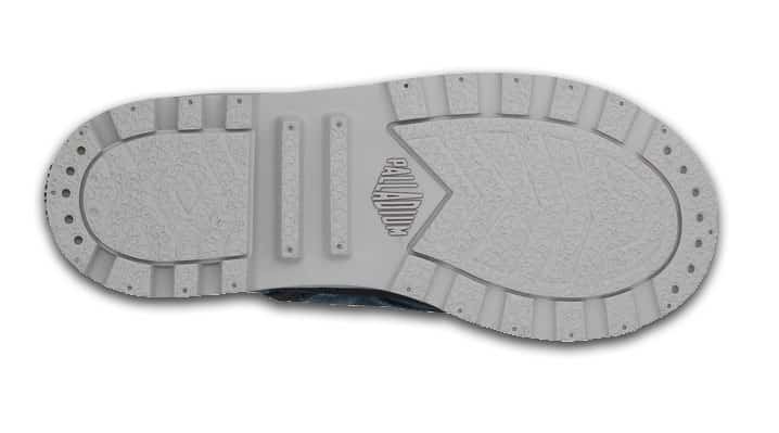 Palladium Kids Pampa Zipper נעלי פלדיום ילדים עם זיפר בצבע כחול - Image 4