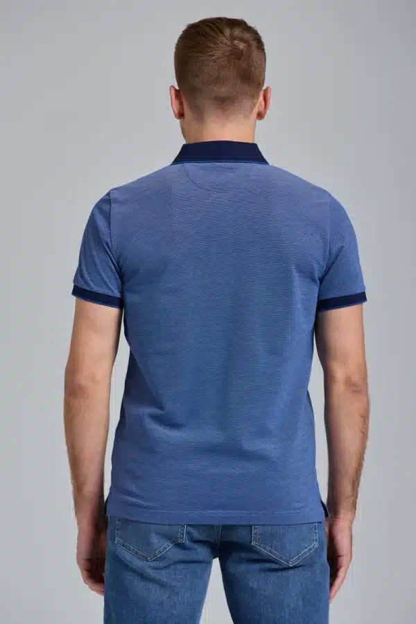 GANT Polo shirt Oxford - Persian Blue - חולצת פולו גאנט בצבע כחול - Image 3