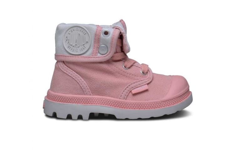 Palladium Baggy Zipper נעלי פלדיום ילדים ונוער בצבע ורוד - Image 2
