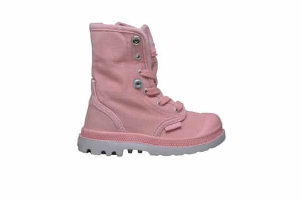 ⁦Palladium Baggy Zipper נעלי פלדיום ילדים ונוער בצבע ורוד⁩ – תמונה ⁦4⁩