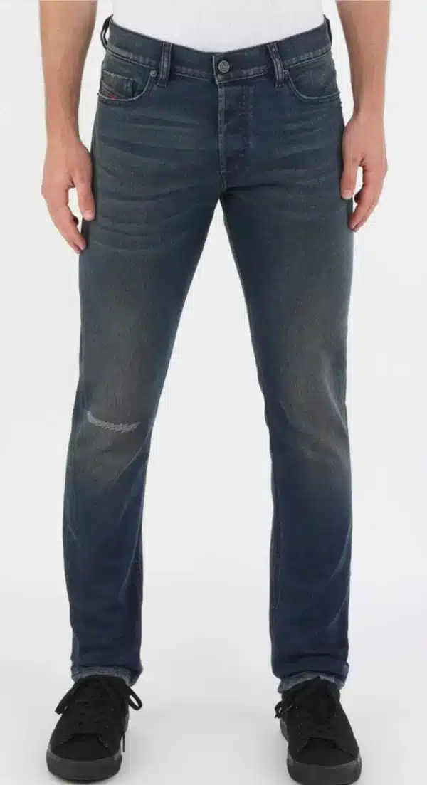 DIESEL TEPPHAR JEANS - גינס דיזל בצבע כחול כהה משופשף