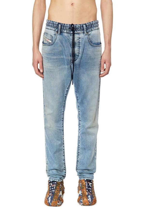 DIESEL D-STRUKT JOGG JEANS - מכנס ג׳וג דיזל כחול בהיר