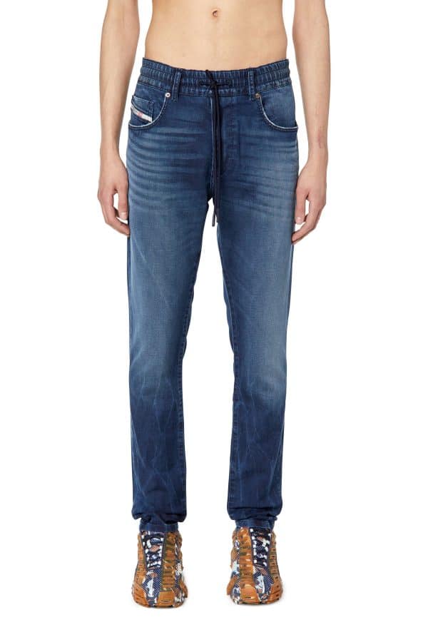 DIESEL D-STRUKT JOGG JEANS - מכנס ג׳וג דיזל כחול כהה