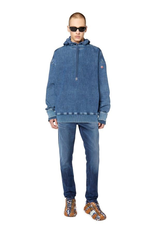 ⁦DIESEL D-STRUKT JOGG JEANS - מכנס ג׳וג דיזל כחול כהה⁩ – תמונה ⁦4⁩