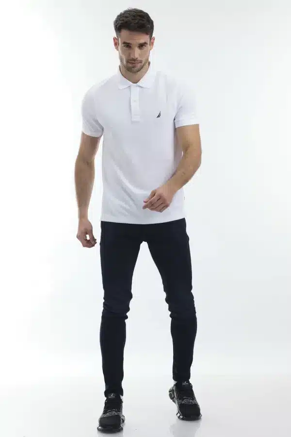 ⁦פולו נאוטיקה לבן POLO NAUTICA IN WHITE⁩ – תמונה ⁦3⁩
