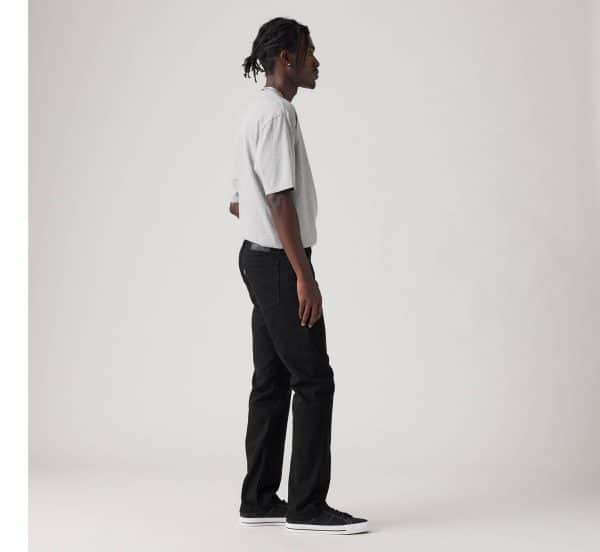 ⁦Levi's  513® ORIGINAL FIT MEN'S JEANS - גינס ליוויס בצבע שחור⁩ – תמונה ⁦2⁩