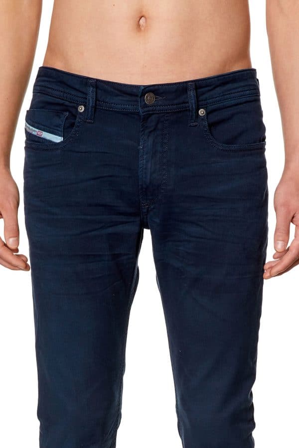 DIESEL SLEENKER 1979 JEANS - גינס דיזל סלינקר - כחול חלק