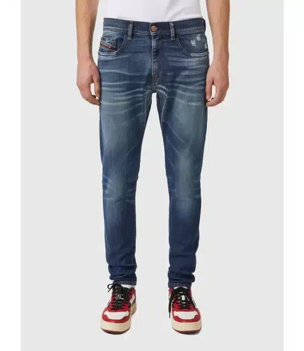 DIESEL D-STRUKT JEANS - גינס דיזל בצבע כחול