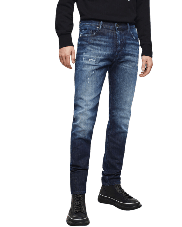 DIESEL TEPPHAR-X JEANS - גינס דיזל בגזרת סקיני בצבע כחול