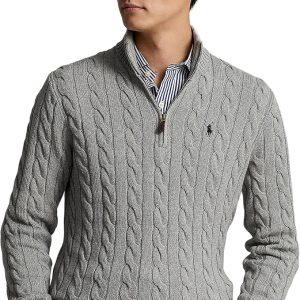 RALPH LAUREN סריג ראלף לורן | אפור | גברים