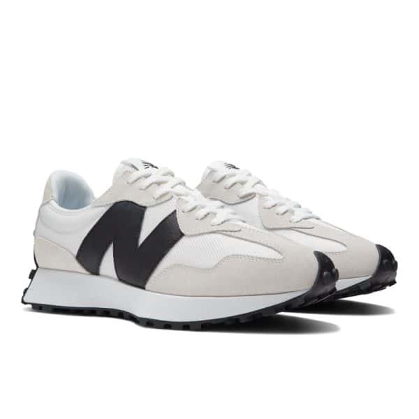 ⁦NEW BALANCE 327 סניקרס לגברים - שמנת ולבן⁩ – תמונה ⁦3⁩