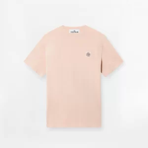 טישירט STONE ISLAND סטון איילנד שרוול קצר | ורוד בהיר | גברים