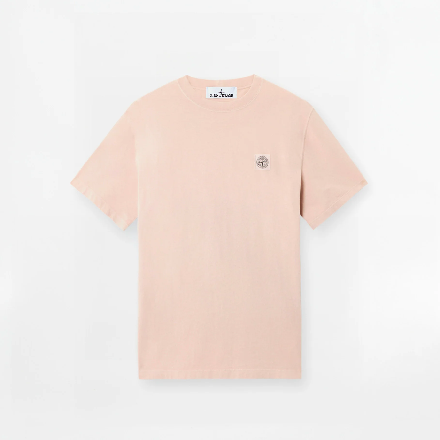 טישירט STONE ISLAND סטון איילנד שרוול קצר | ורוד בהיר | גברים - Image 2