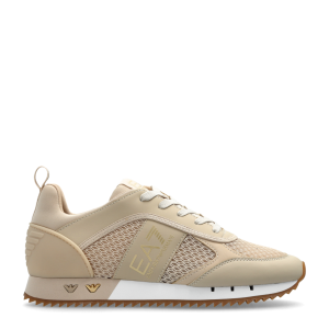 נעליים אמפוריו ארמאני EMPORIO ARMANI SNEAKER EA7 ספורט | בז' | עם לוגו