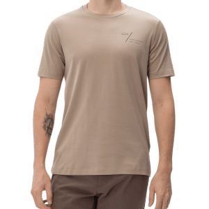 PAUL & SHARK T-SHIRT | טישירט פול אנד שארק כותנה | גברים | חום בהיר