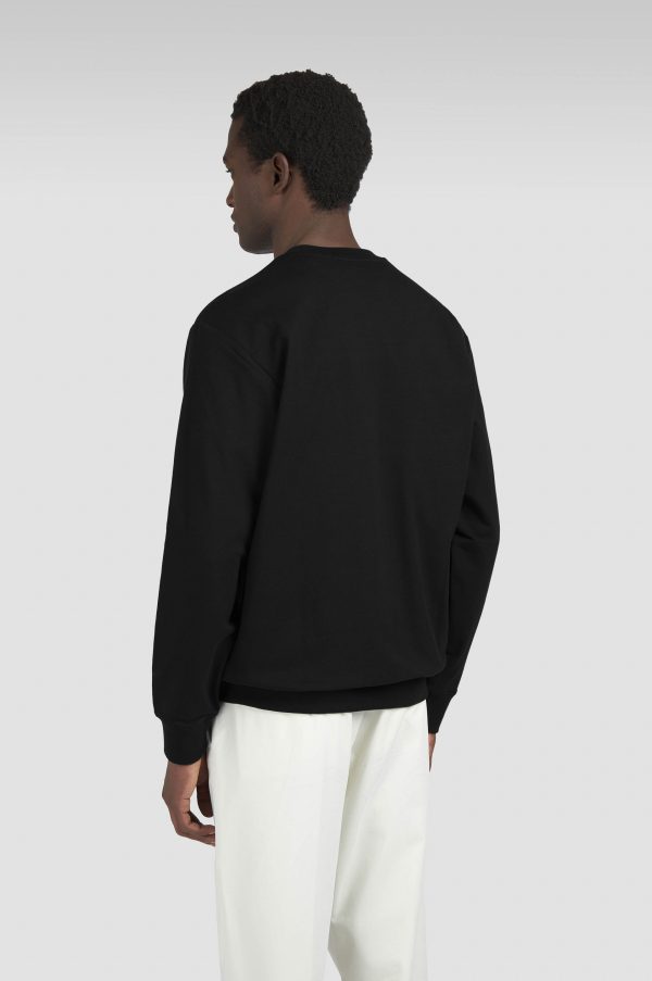 PAUL & SHARK SWEATSHIRT | סוויטשירט פול אנד שארק עם לוגו | גברים | שחור - Image 4