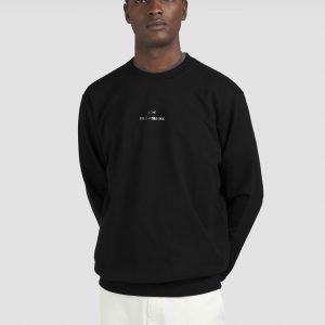 PAUL & SHARK SWEATSHIRT | סוויטשירט פול אנד שארק עם לוגו | גברים | שחור