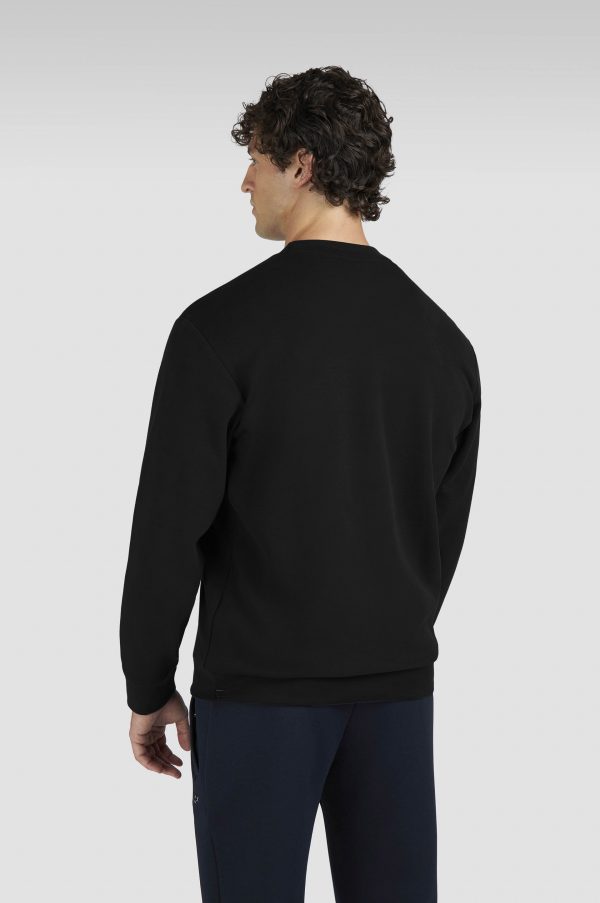 PAUL & SHARK SWEATSHIRT | סוויטשירט פול אנד שארק עם לוגו | גברים | שחור - Image 6